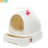 Nhà vệ sinh mèo có nơ Makar - phụ kiện chó mèo- PetPlaza