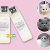 Sữa tắm SOS cho mèo màu vàng kem vani 530ml - pet plaza